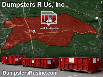 Dumpster rental MA. North Reading, MA Dumpster rentals by Dumpsters R Us, Inc. 