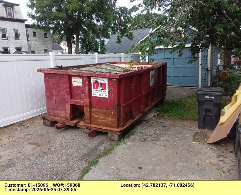 20 Yard Dumpster Rental Billerica MA | Renovation Waste