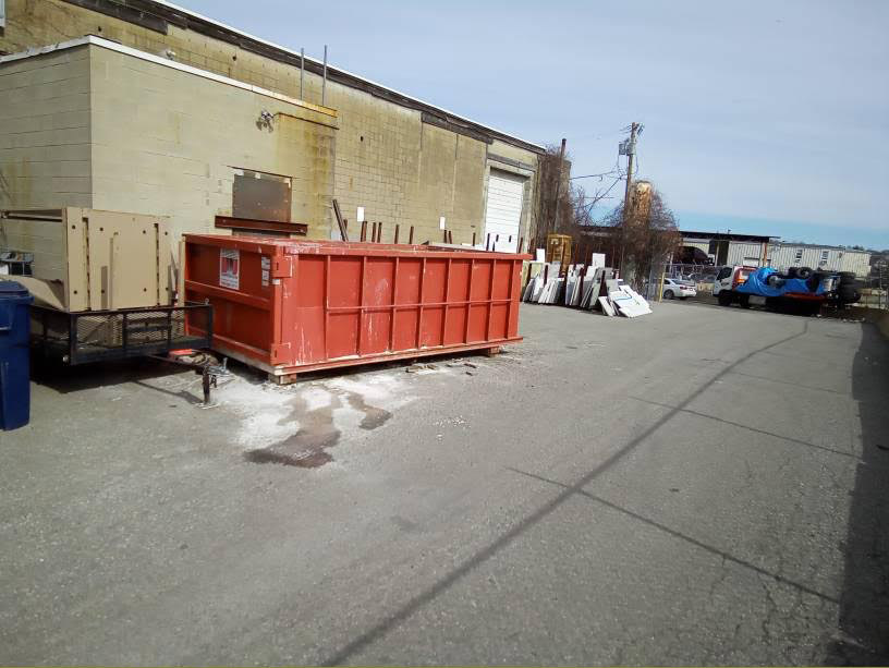 15 Yard Dumpster Swap for Granite Removal in Everett, MA