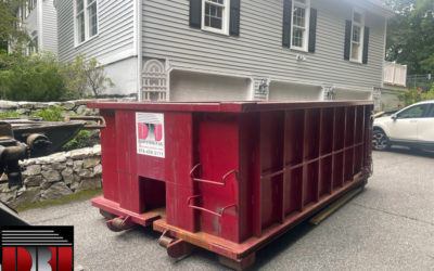 15 yard dumpster rental for a bath room renovation in to North Andover MA