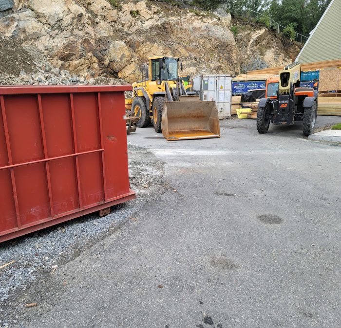 30 yard dumpster rental in Melrose, MA for New Construction