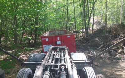 30 yard dumpster rental to get rid of stumps in Haverhill MA