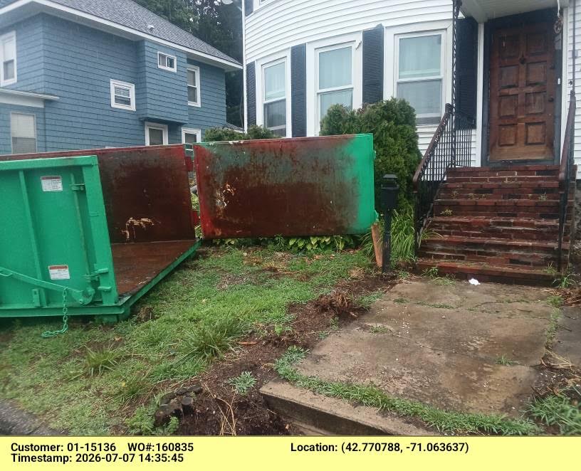 For this Haverhill project, Dumpsters R Us, Inc. provided a 10-yard dumpster with a 1-ton maximum limit for construction and demolition debris. We are proud to serve customers with straightforward, dependable dumpster rental service.