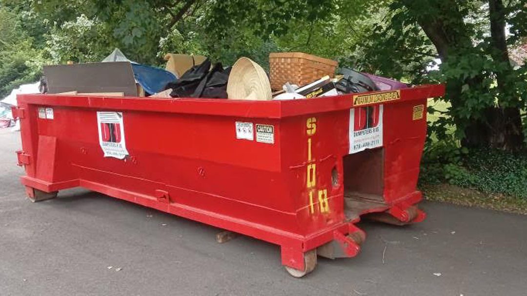 10-Yard Dumpster Swap in Salem, NH