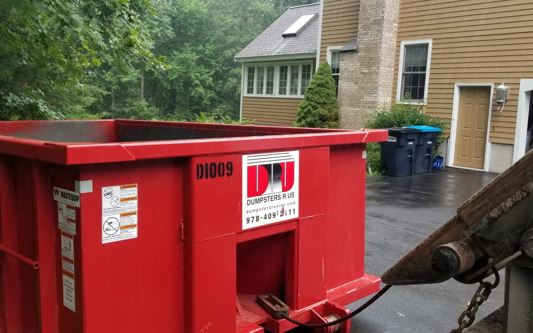 10 yard dumpster rental in Windham, NH by Dumpsters R Us, Inc