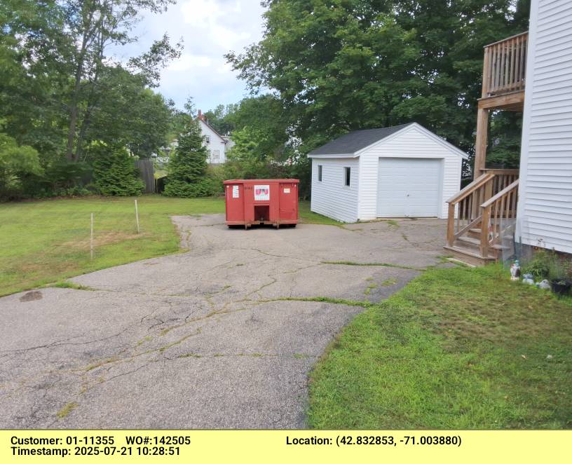 15 Yard Dumpster Rental in Merrimac, MA – Perfect for Garage Clean Outs