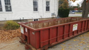 online dumpster rental, concord nh, nh, attic, basement cleanout,