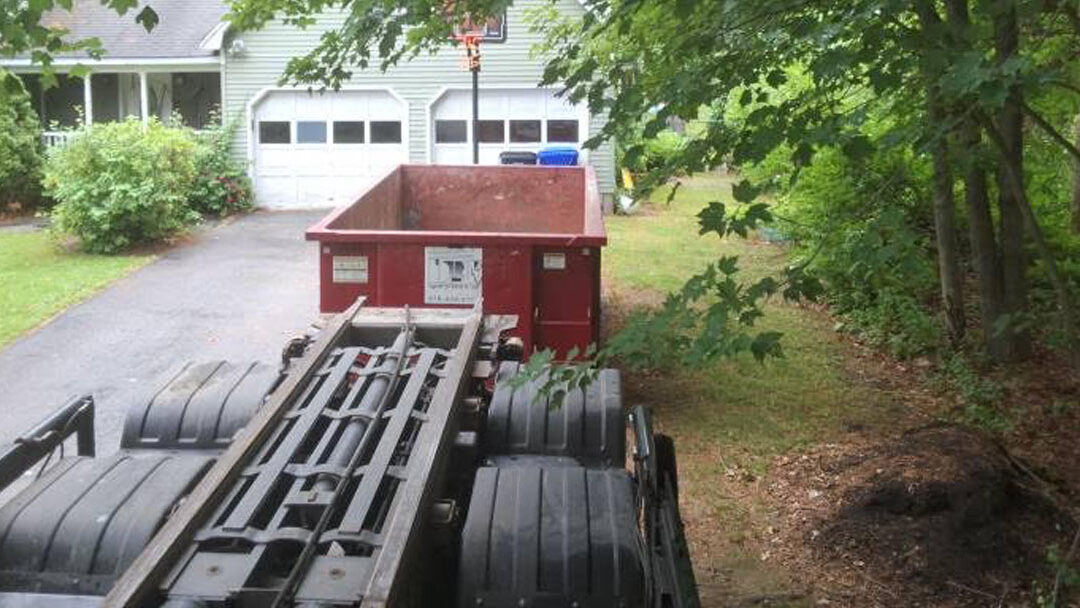 House Cleanout in Hudson, NH with Our 15 Yard Dumpster