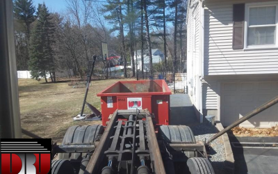 15 yard dumpster with a 2 ton limit for construction/household dumpster in Andover MA