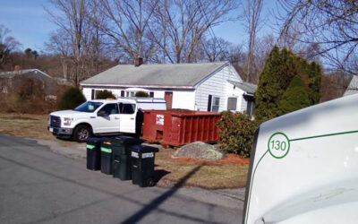 15 yard dumpster rental delivered to Chelmsford, MA for junk removal