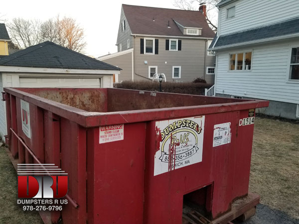 15 Yard Dumpster Rental in Belmont, MA | Dumpsters R Us, Inc