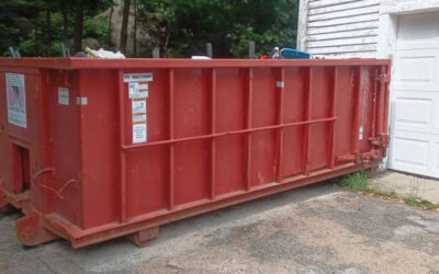 15-Yard Dumpster Rental for a Garage Clean-out in Gloucester, MA