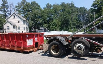 10 Yard Dumpster Pickup in Wilmington, MA for a Residential Move | Dumpsters R Us, Inc