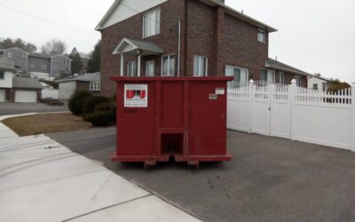 30 yard dumpster rental delivered to Revere, MA for a major house clean-out.