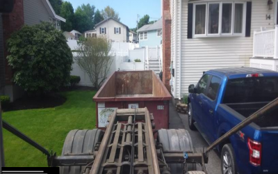 20 yard dumpster rental for Roofing Job in Salem, MA