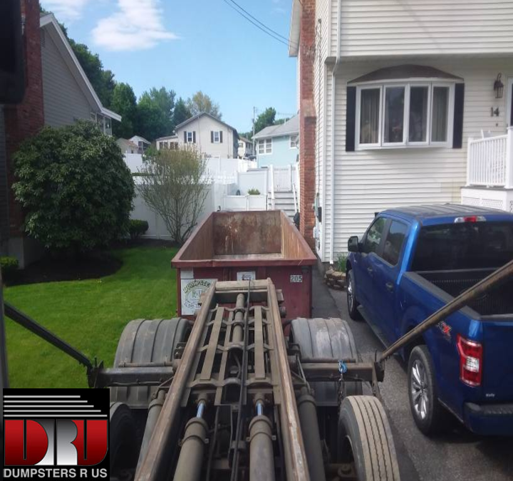 20 yard dumpster rental for Roofing Job in Salem, MA