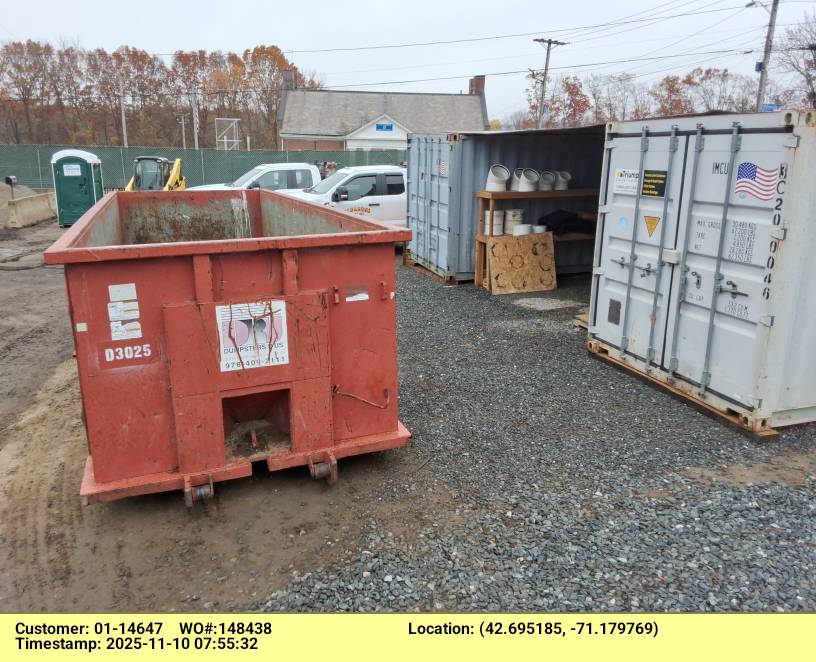 Delivereedf a 30-yard, 4-ton dumpster rental to a construction site in Lawrence, MA. Perfect for tackling massive debris piles on those heavy-duty builds—keeping your project clean, compliant, and on schedule. No more overload worries; we've got the capacity to crush it! At Dumpsters R Us, Inc., we're your go-to for reliable roll-off rentals across the Merrimack Valley. Quick delivery, easy pickup, and unbeatable rates. What's your next job throwing at you? #DumpsterRental #ConstructionLife #LawrenceMA #DumpstersRUs #BuildBigStayClean