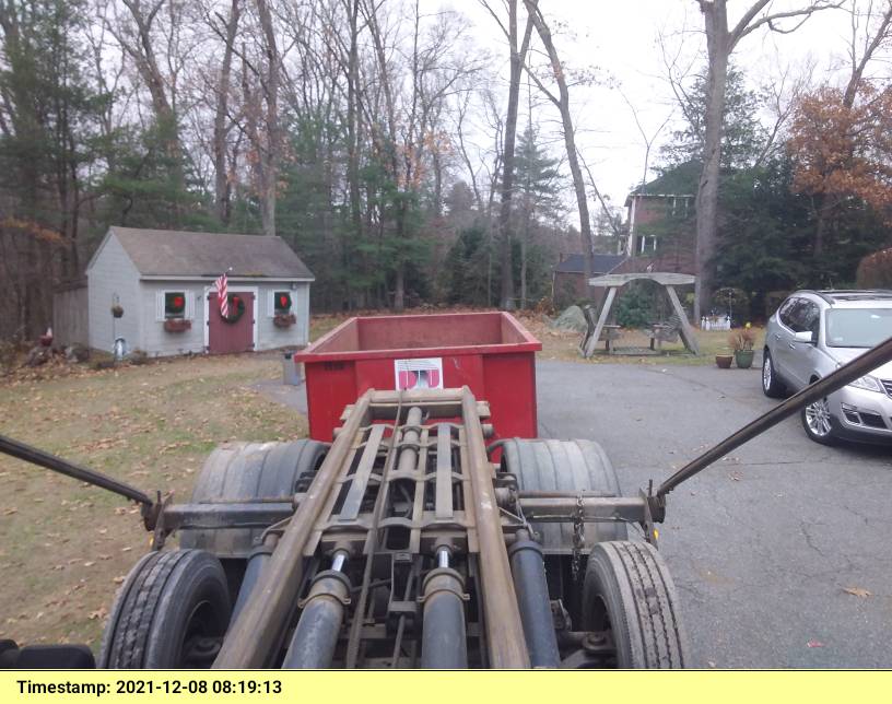 10 Yard 1.5 Ton Dumpster for house cleanout in Dracut, MA