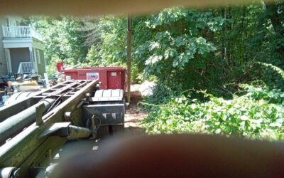 15 yard dumpster delivered in Carlisle, MA for junk removal