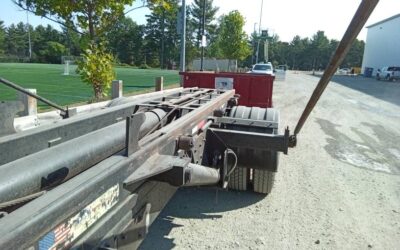 15 yard dumpster delivered in Tyngsborough, MA for ABC removal