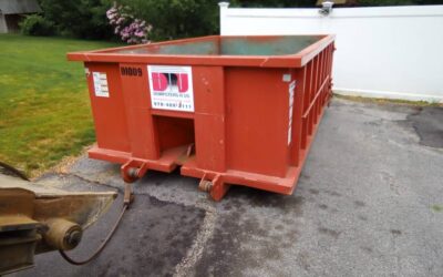 10 yard dumpster with a 1.5 ton max delivered in Salem, NH