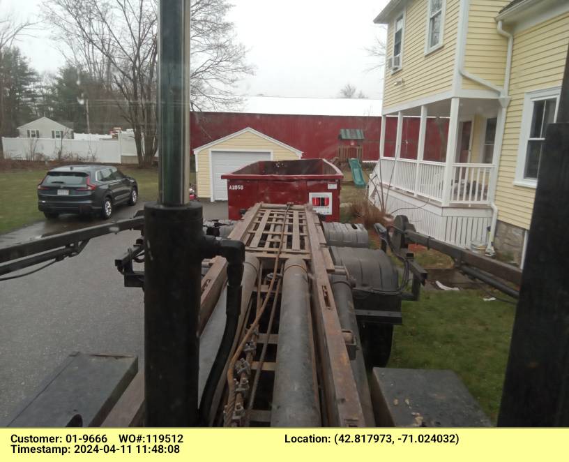 Subject: 30 yard dumpster rental, with a 5 ton max, delivered in Haverhill, MA for a garage and house clean-out.