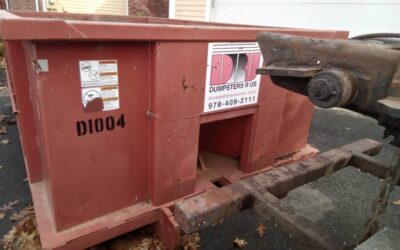 10 yard dumpster rental delivered in Andover, MA