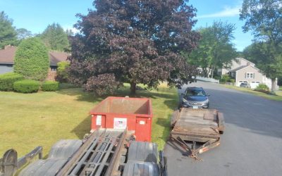 15 Yard Dumpster Rental: Tackling Heavy ABC Debris for an Andover Driveway Repaving | Dumpsters R Us, Inc