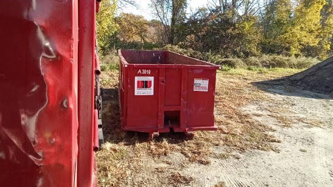 30-Yard Dumpster Rental Swap-Out in Bedford, MA!
