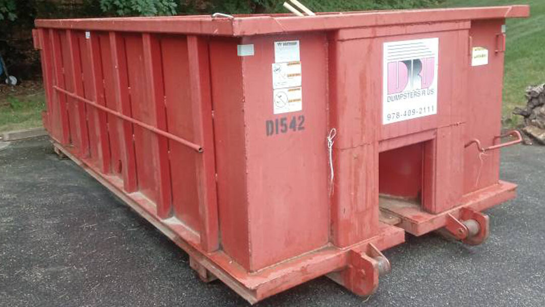 Dumpster Pickup 10 Yard Groveland, MA.
