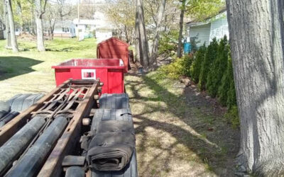 15 Yard Dumpster Rental Delivered in Lawrence, MA for Junk Removal