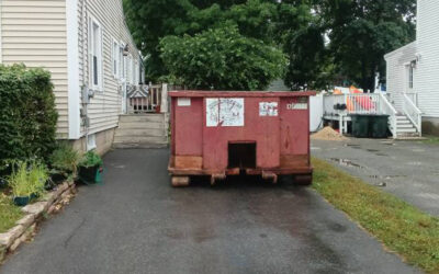10 Yard Dumpster Removed in Amesbury, MA 01913