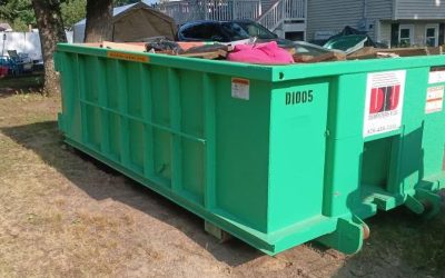 10-Yard Dumpster Pickup in Tewksbury, MA
