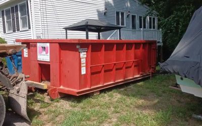 10-Yard Dumpster Pickup in Tewksbury, MA