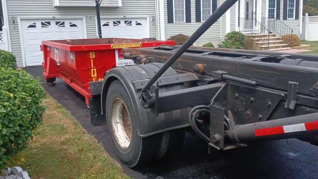 Dumpsters R Us, Inc delivered a 10-yard dumpster to Haverhill, MA 01830 for residential remodeling debris and construction cleanup.