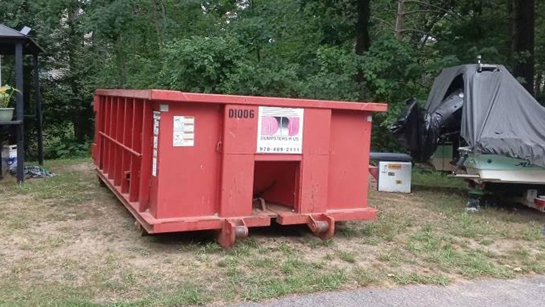 10-Yard Dumpster Rental Delivered in Tewksbury, MA