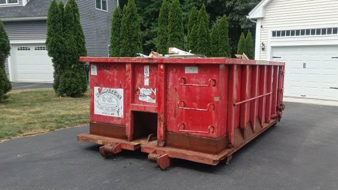 15-Yard Dumpster Pickup in Wilmington, MA