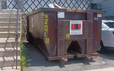 20-Yard Dumpster Pickup in Lawrence, MA