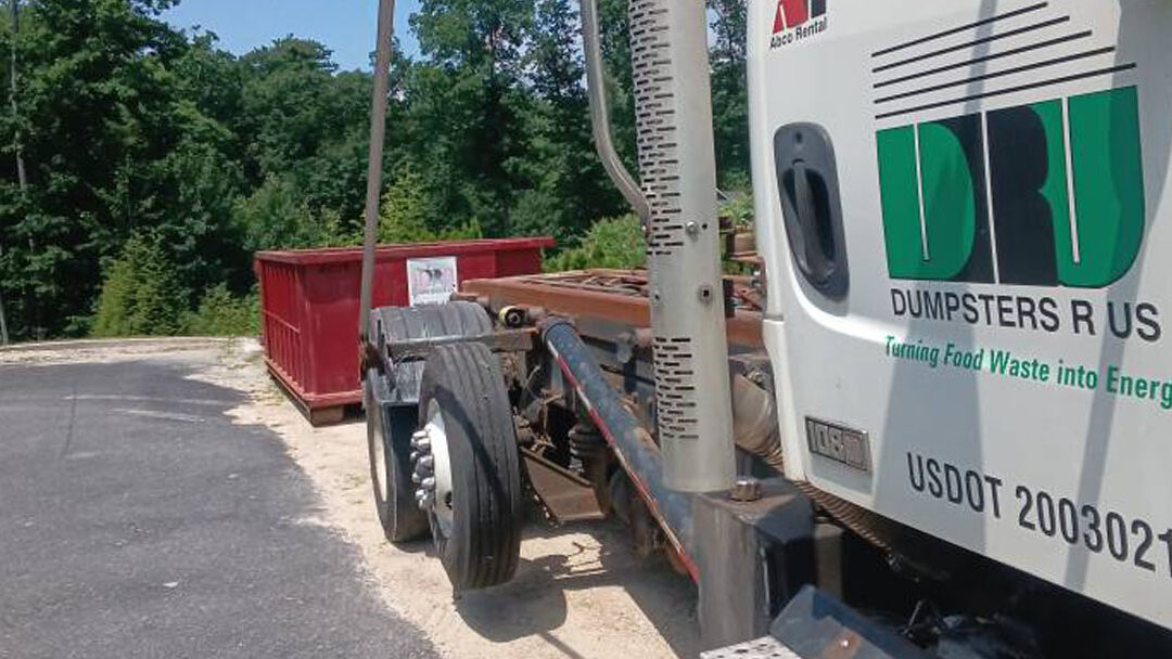 15 yard dumpster rental delivered to Salem, NH 03079 for a basement clean-out