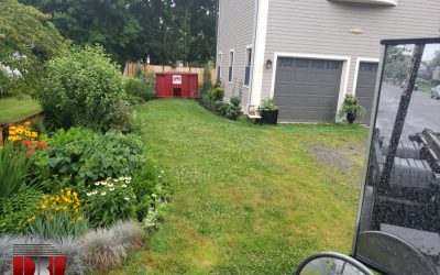 10 yard dumpster rental to get rid of asphalt, brick and concrete in Marblehead