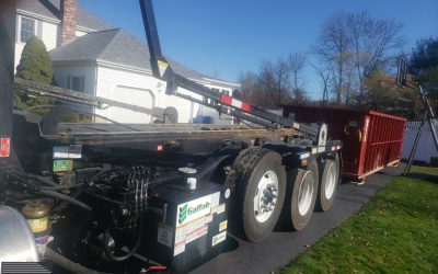 Online dumpster order in North Andover, MA