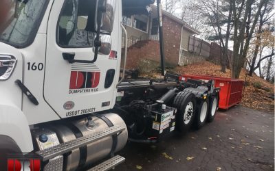 Dumpster rented to get rid of household junk in Stoneham, MA