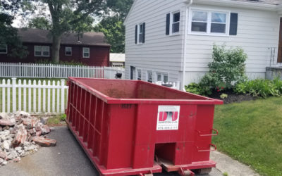 15 yard dumpster for an ABC project in Woburn MA