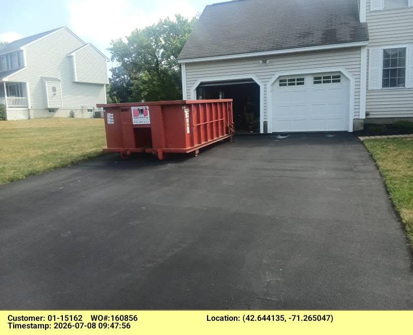 10 Yard Dumpster Delivery in Tewksbury, MA