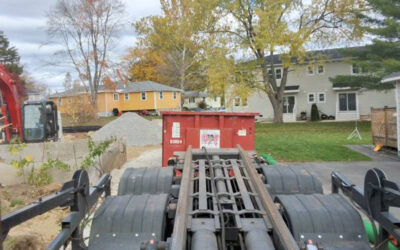 Two 30 yard dumpster rentals delivered in Bedford, MA