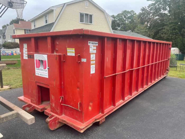 30 yard dumpster rental in Billerica, MA to dispose of household junk