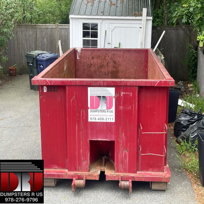 Delivery 15 Yard 2 ton for Basement Clean Out in Wilmington MA ...