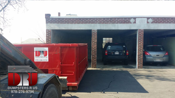 Dumpsterr rental in East Boston, MA by Dumpsters R Us, Inc