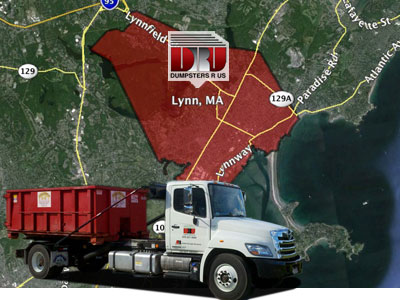 Dumpster Rental Lynn MA. Delivered by Dumpsters R Us, Inc