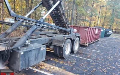 Dumpsters R Us 30 yard 5 ton for construction project in Andover, MA